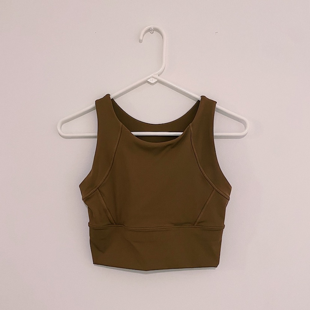Brown Lululemon Sports Bra